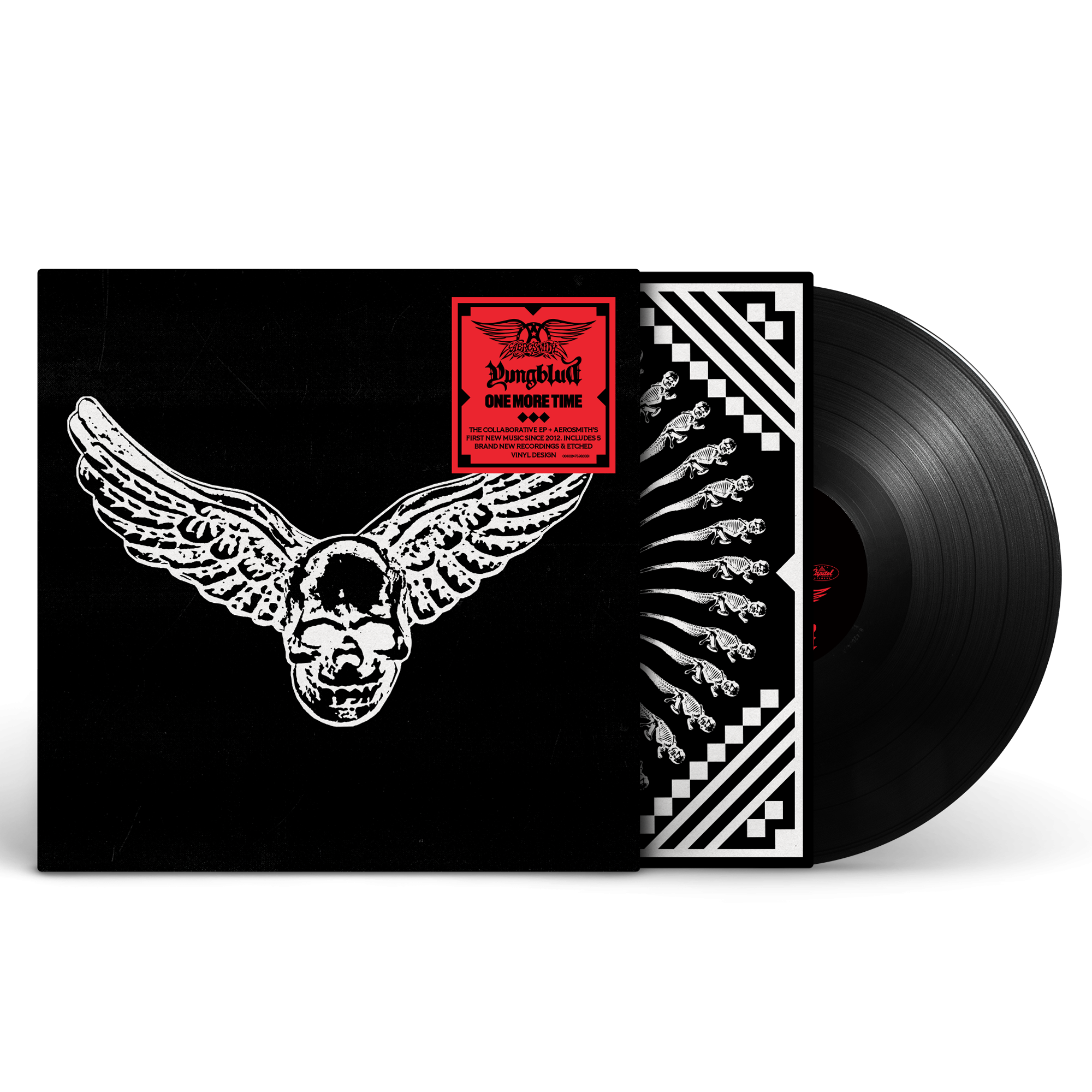 Aerosmith & YUNGBLUD - One More Time - Black Vinyl - Yungblud