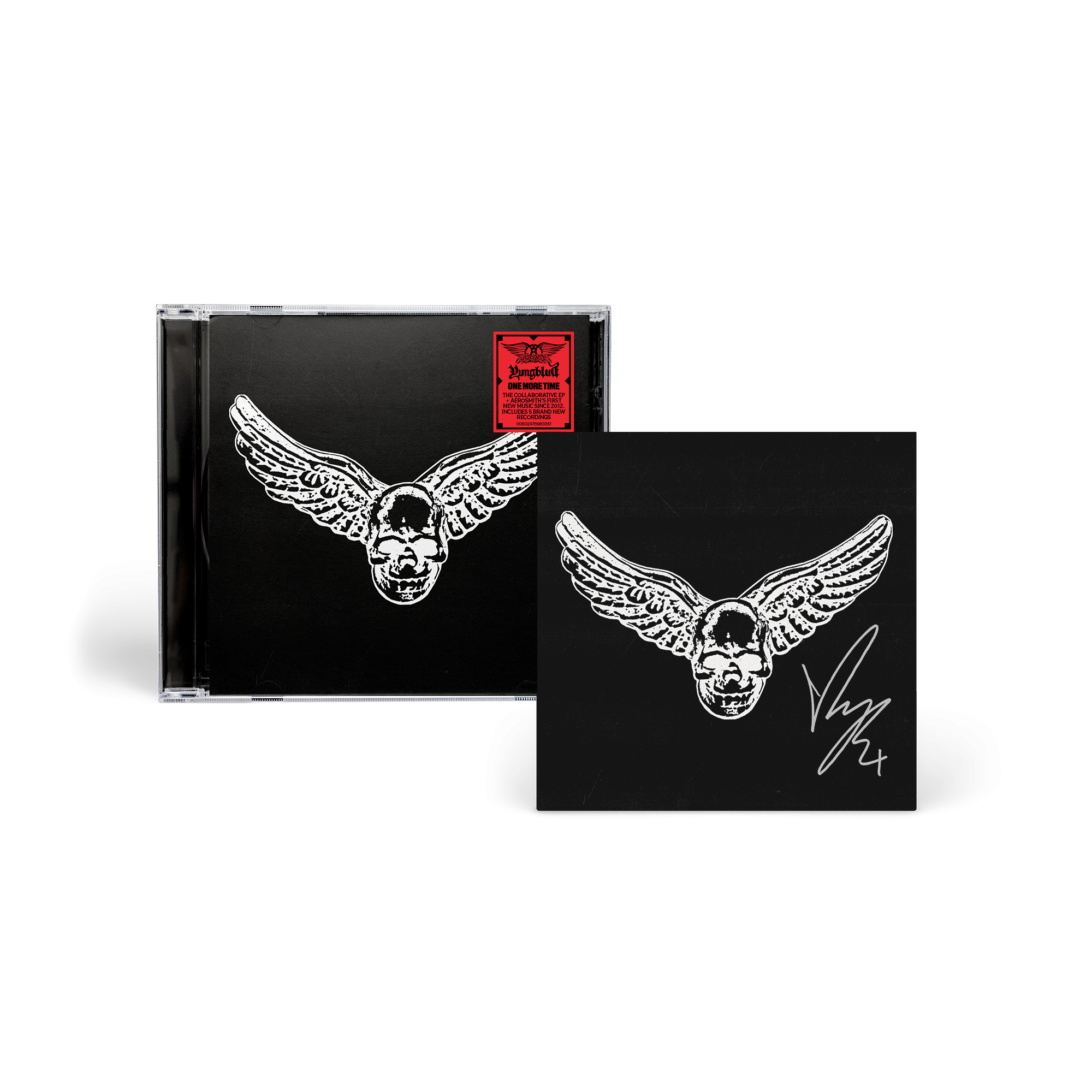 Yungblud & Aerosmith Aerosmith & YUNGBLUD - One More Time - CD + Signed Art Card CD + Signed Art Card 421600