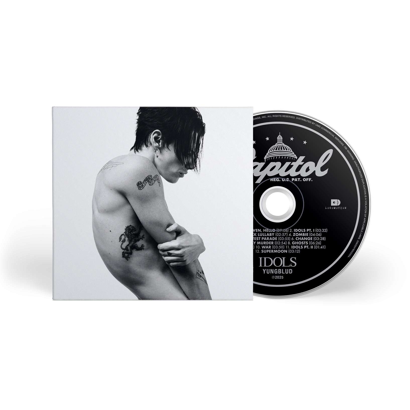 Yungblud Idols Collectible Collage CD - 4 of 6 Exclusive CD 410799