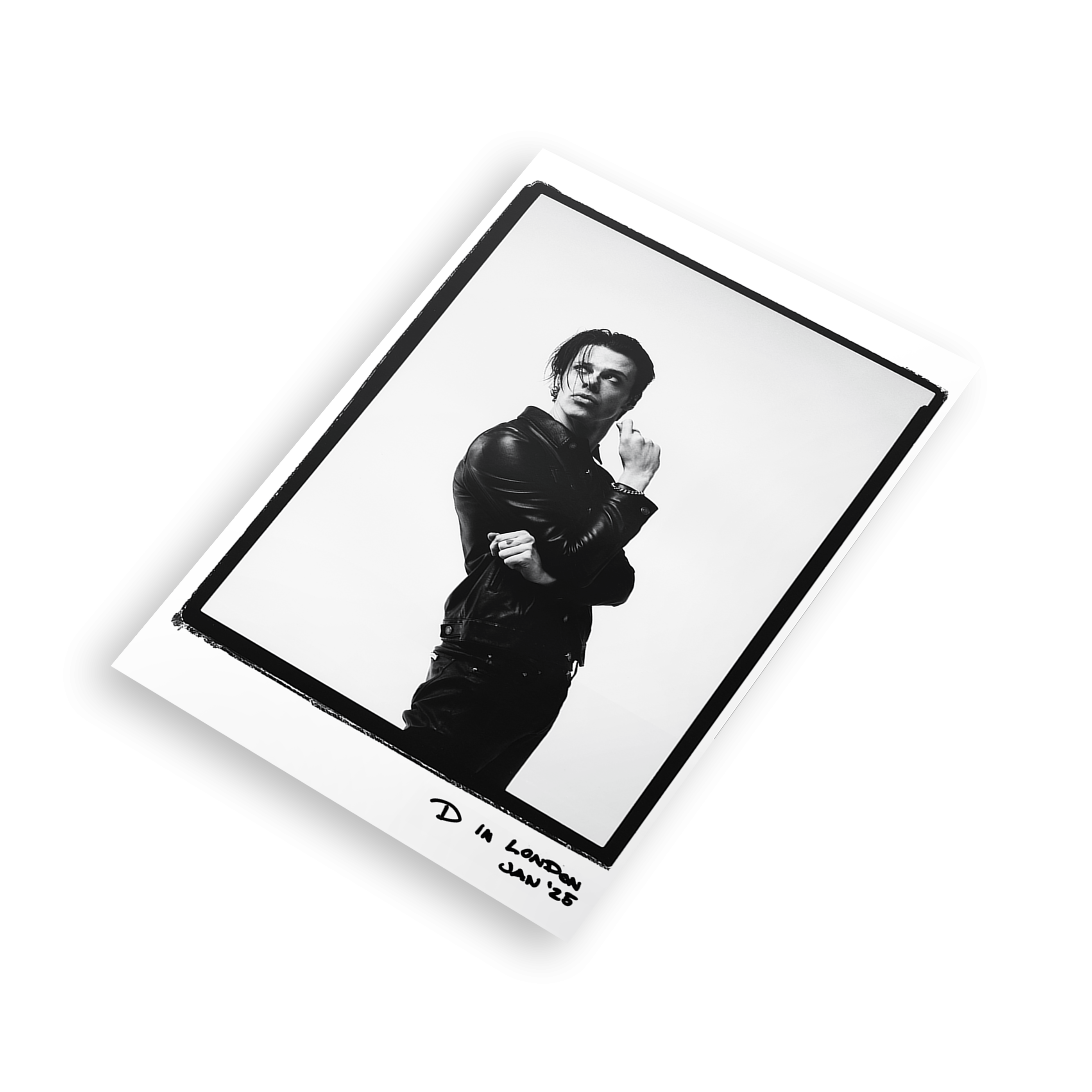 Yungblud Idols Leaning Poster schwarz&weiß 408305