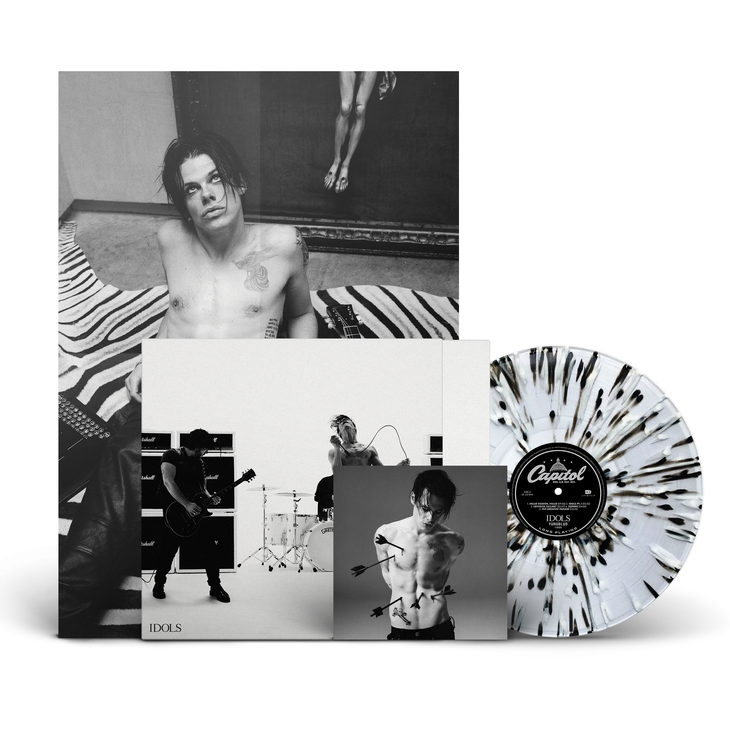 Yungblud Idols “Shattered State” Splatter Deluxe Vinyl 1LP 410807