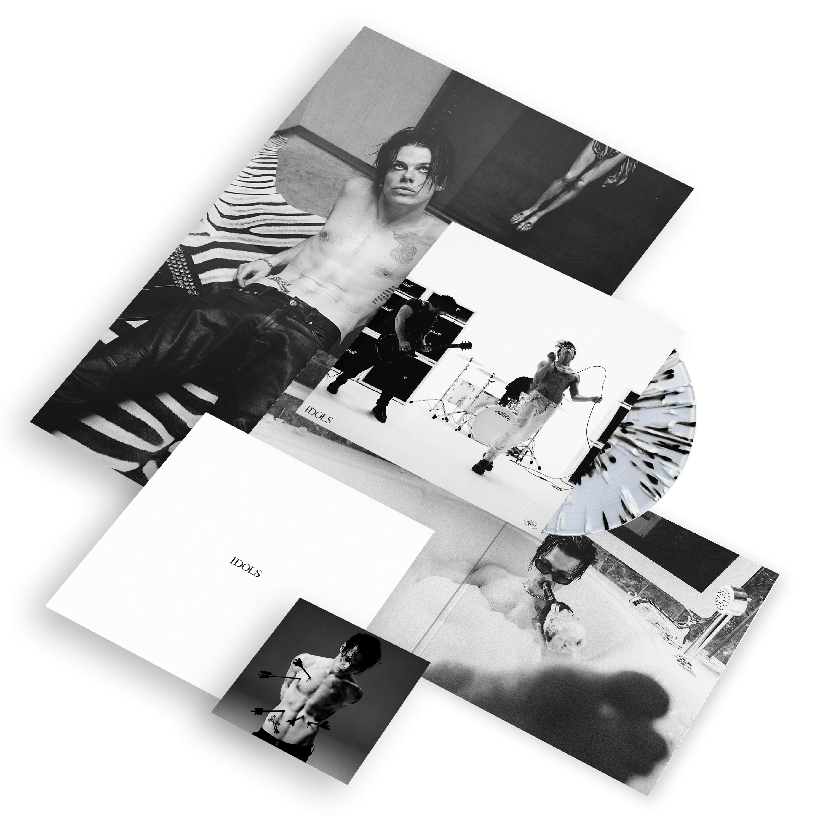 Yungblud Idols “Shattered State” Splatter Deluxe Vinyl 1LP 410809