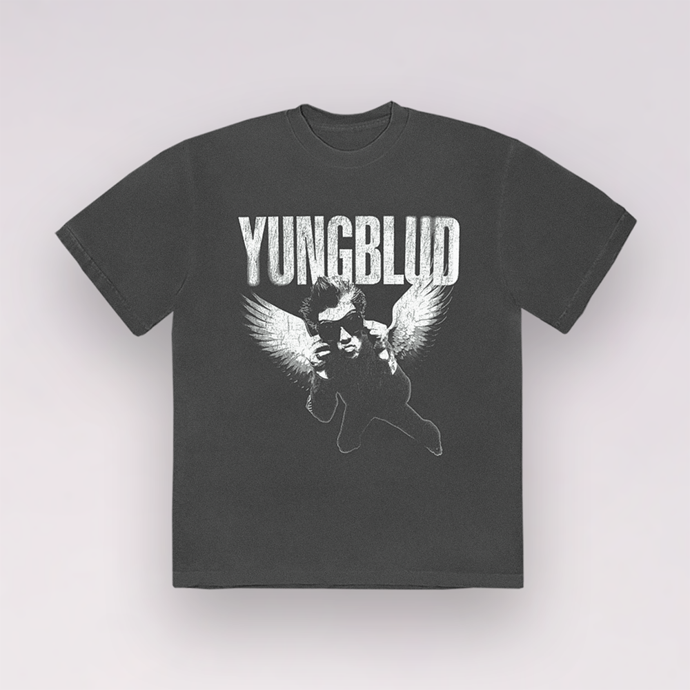 Yungblud VINTAGE WASH WINGS  T-Shirt 357923