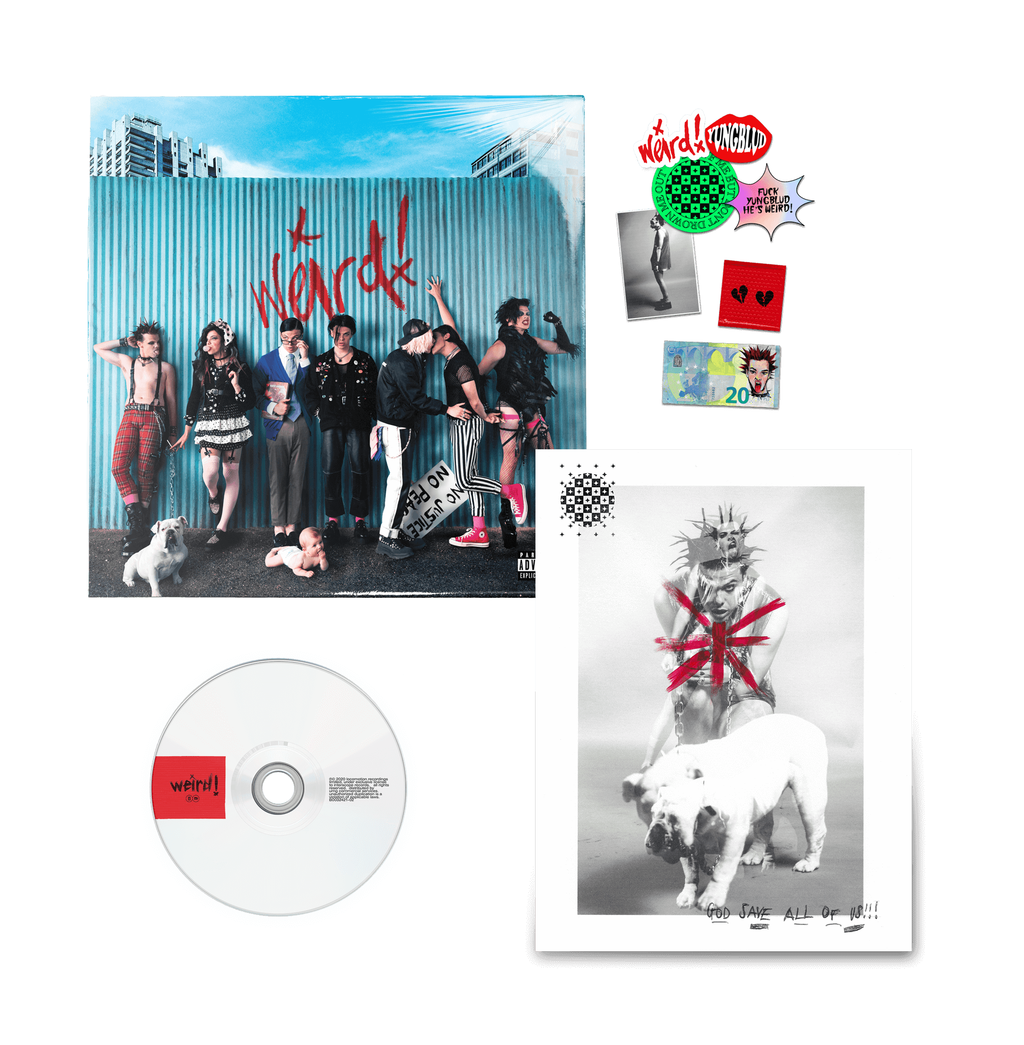 Yungblud Weird! (Ltd. Edition Gatefold 7''CD) CD 12903