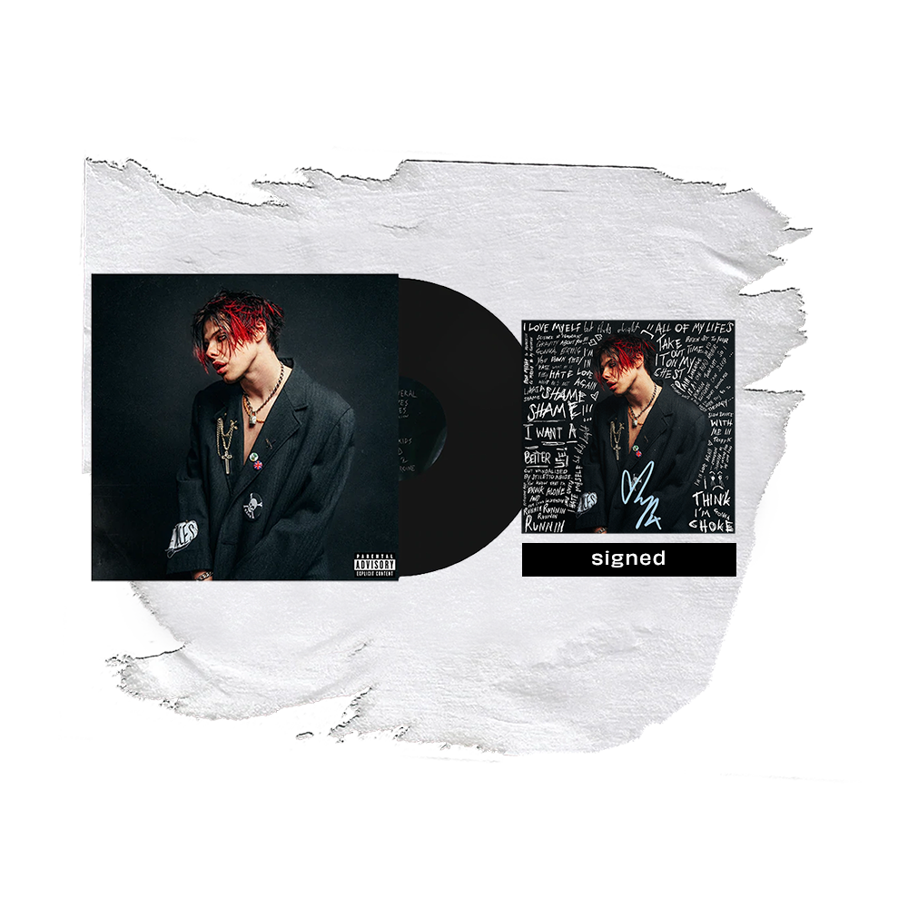 Yungblud YUNGBLUD Standard Vinyl + Art Card Signed by Yungblud 39496