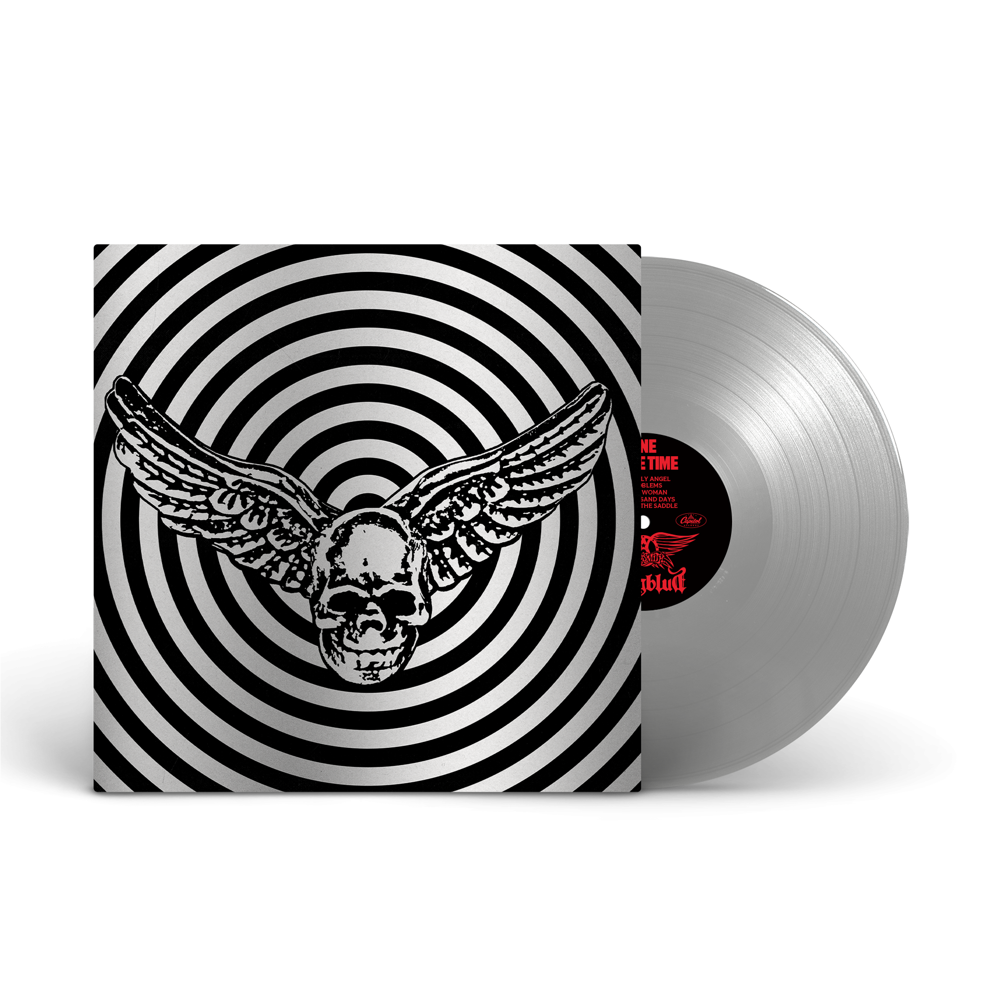 Yungblud & Aerosmith Aerosmith & YUNGBLUD - One More Time - Silver Vinyl (YUNGBLUD Store Exclusive), Black Vinyl + Signed Art Card Silver Vinyl (YUNGBLUD Store Exclusive) + Signed Art Card 421696