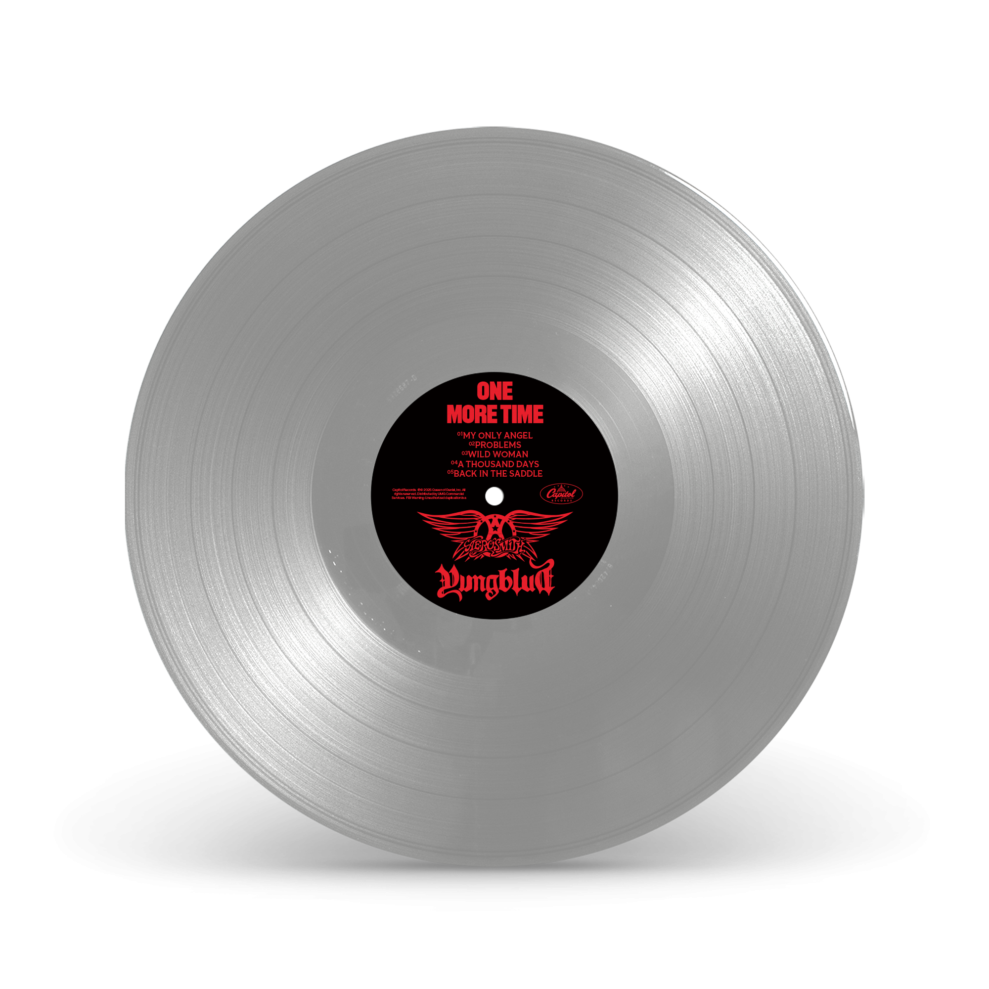 Yungblud & Aerosmith Aerosmith & YUNGBLUD - One More Time - Silver Vinyl (YUNGBLUD Store Exclusive) Store Exclusive Vinyl 421618