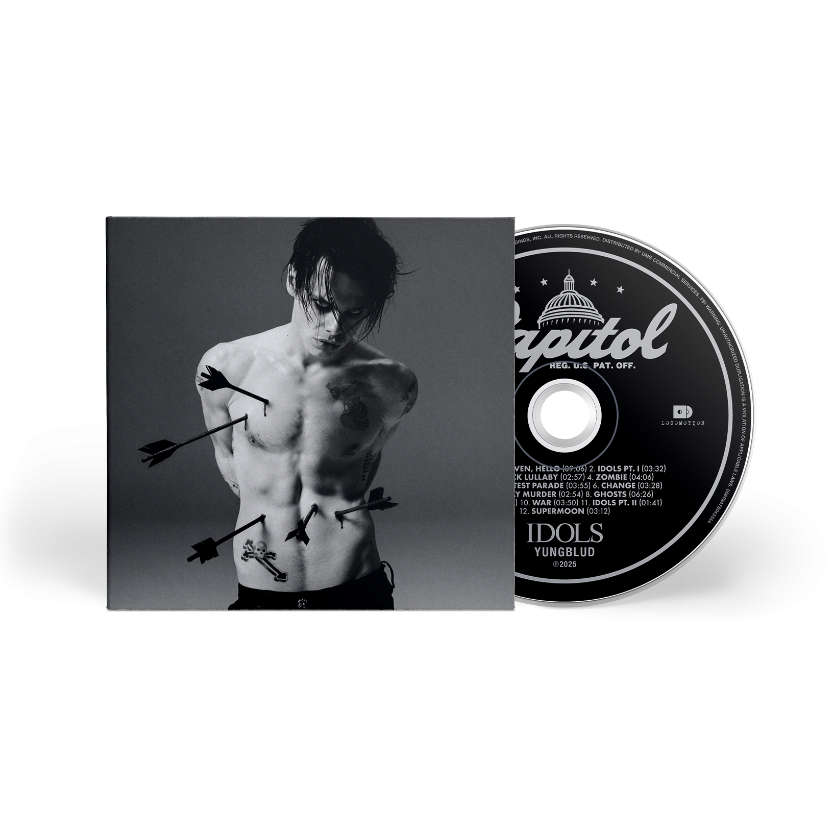 Yungblud Idols Collectible Collage CD - 3 of 6 1CD 410827