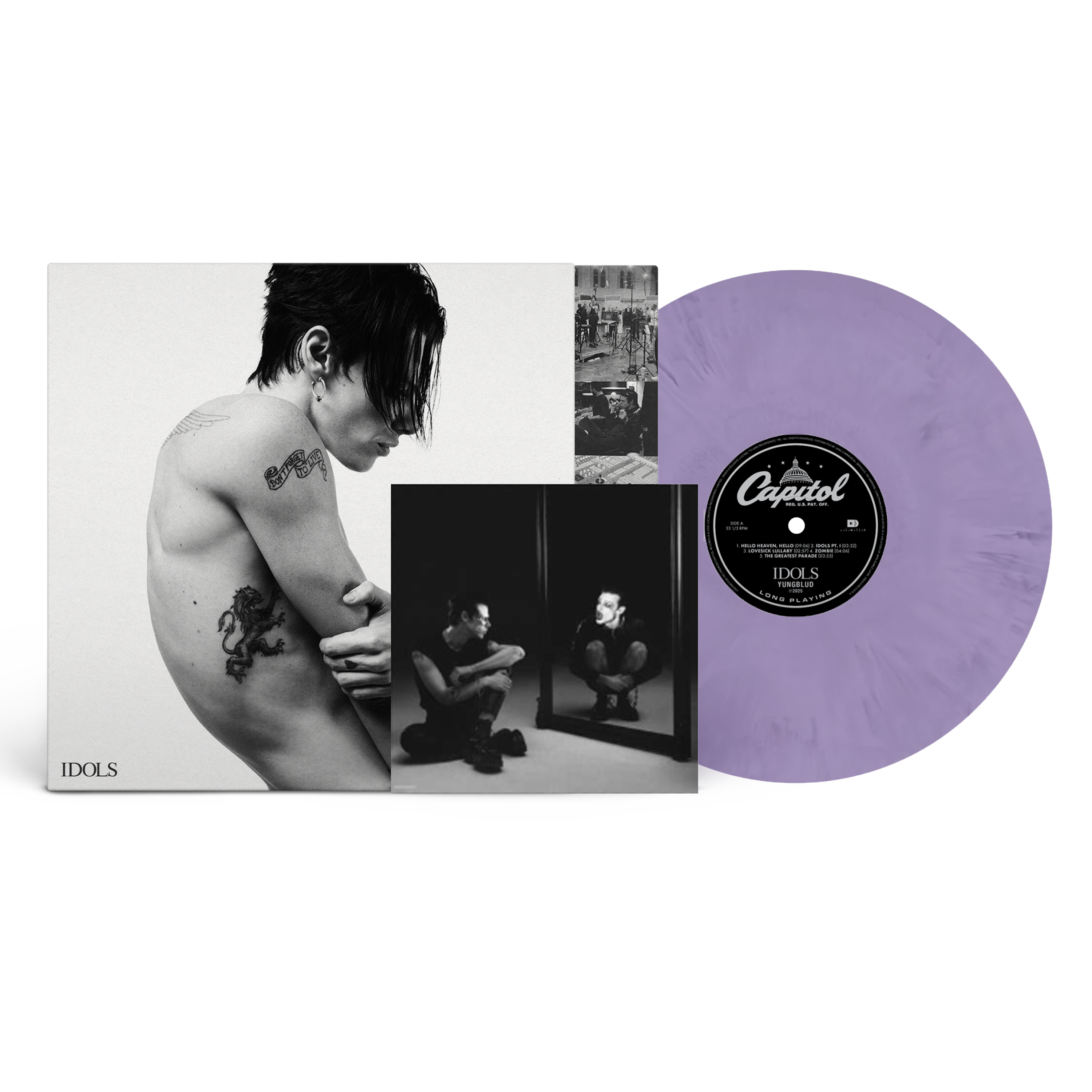 Yungblud Idols D2C exclusive Vinyl Store Exclusive Coloured Vinyl 432183